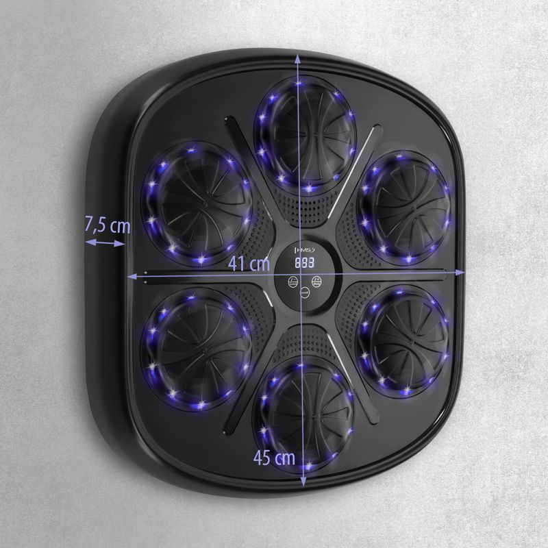 Scut de antrenament electric + mănuși HMS TB03 black 5