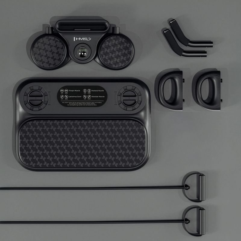 Platformă multifuncțională pentru exerciții cu corzi HMS DBP01 black 3