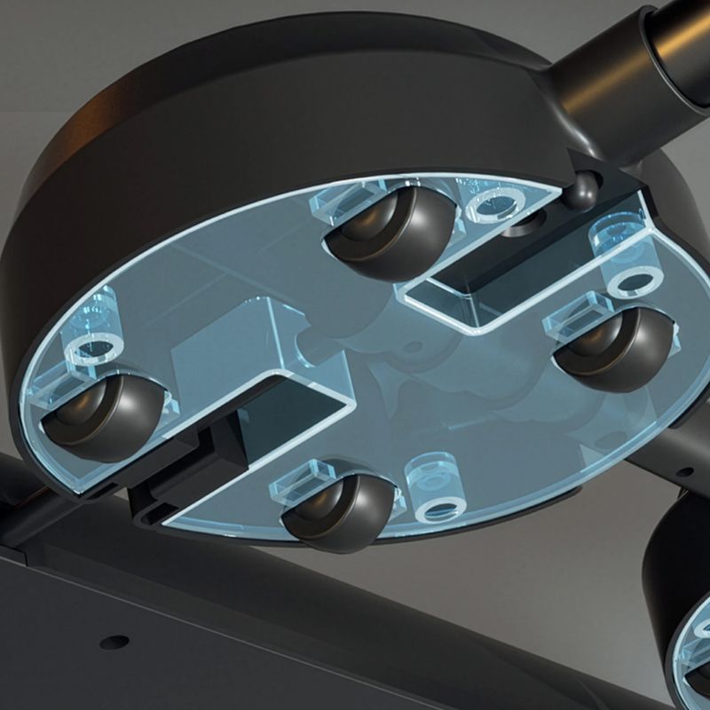 Platformă multifuncțională pentru exerciții cu corzi HMS DBP01 black 5