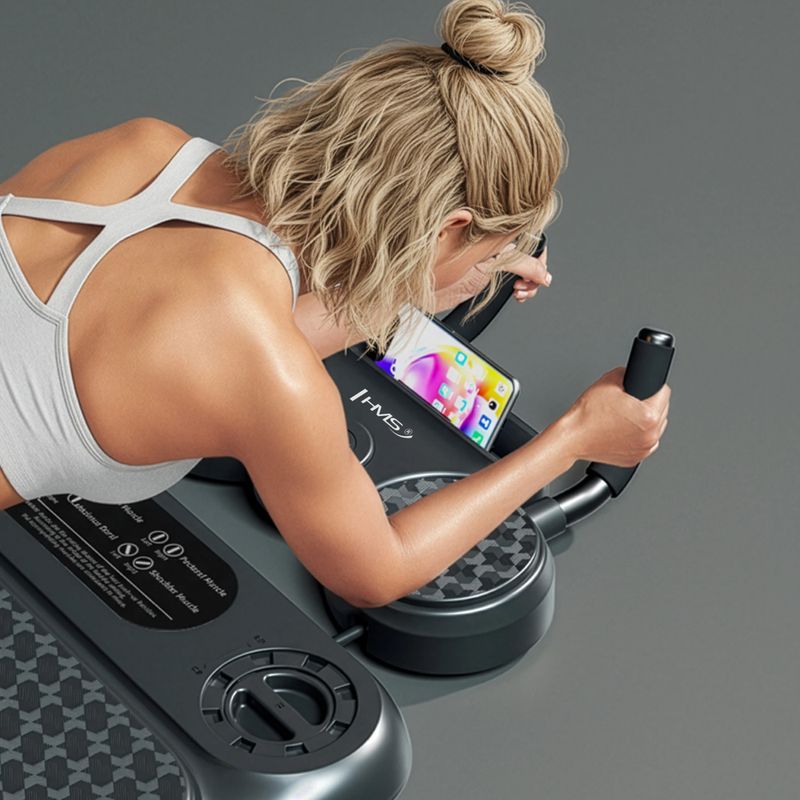 Platformă multifuncțională pentru exerciții cu corzi HMS DBP01 black 10