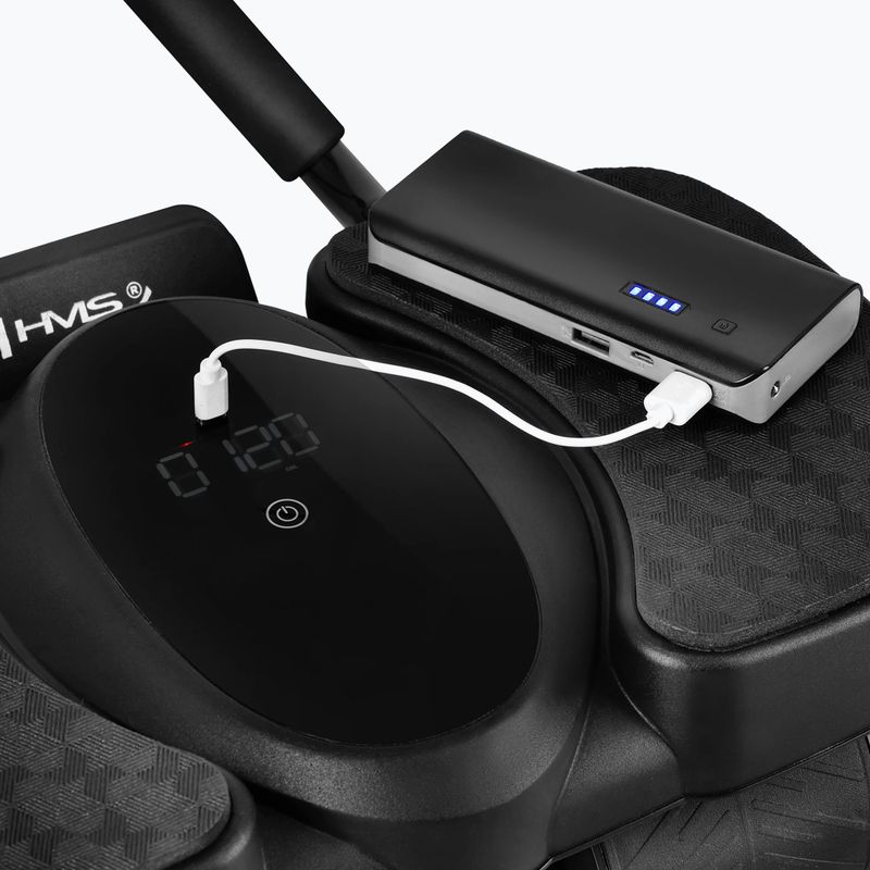 Roată automată pentru exerciții ale mușchilor abdominali cu suport și afișaj HMS KA40 black 7