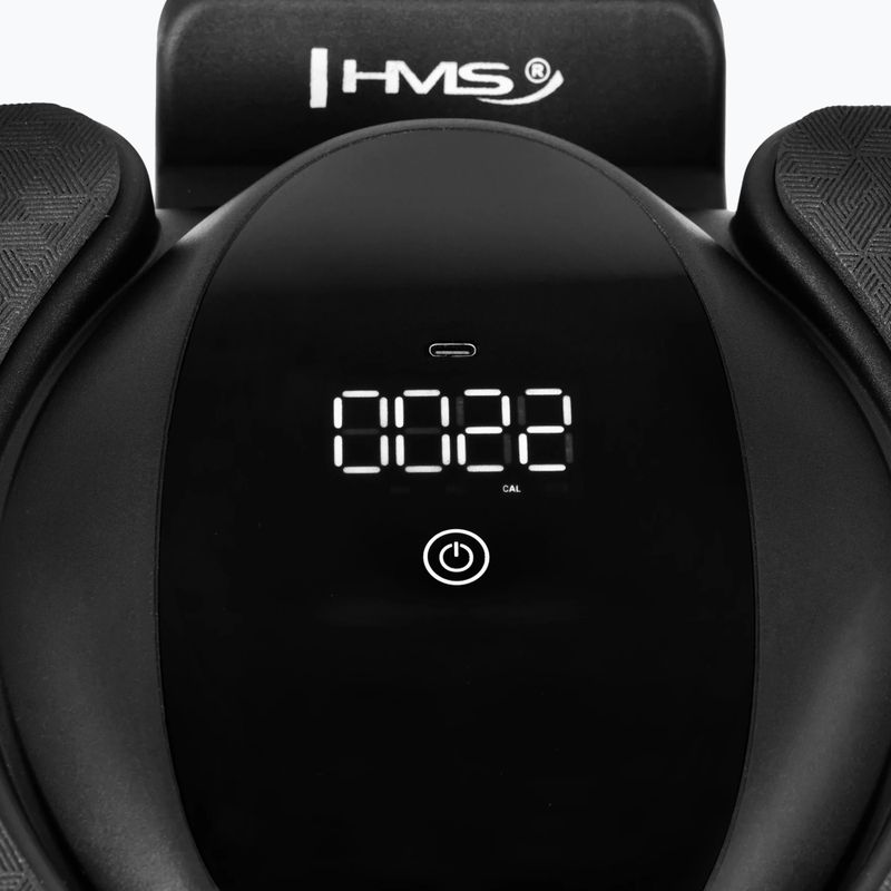 Roată automată pentru exerciții ale mușchilor abdominali cu suport și afișaj HMS KA40 black 8