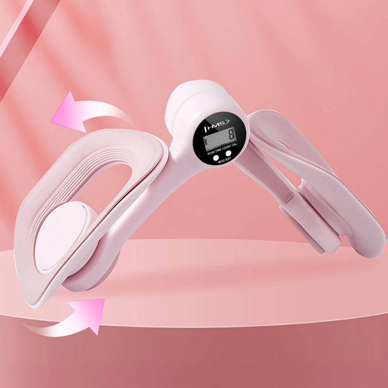 Agrafă pentru exerciții HMS TM02 with counter TPE pink 6