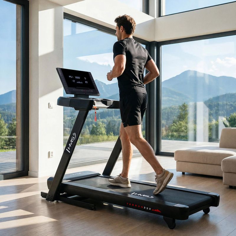 Bandă de alergare electrică HMS Terrun350 black 11
