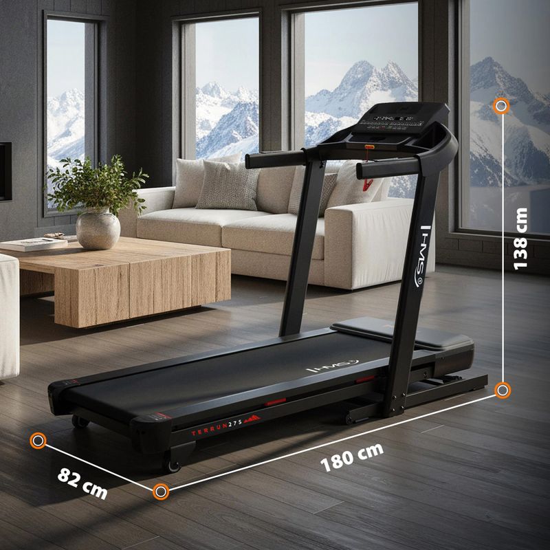 Bandă de alergare electrică HMS Terrun275 black 3