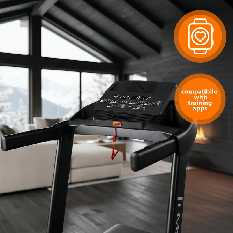 Bandă de alergare electrică HMS Terrun275 black 9