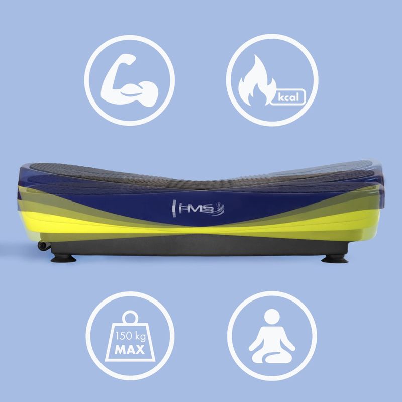 Platformă cu vibrații HMS SVP11 dark blue/lime 4