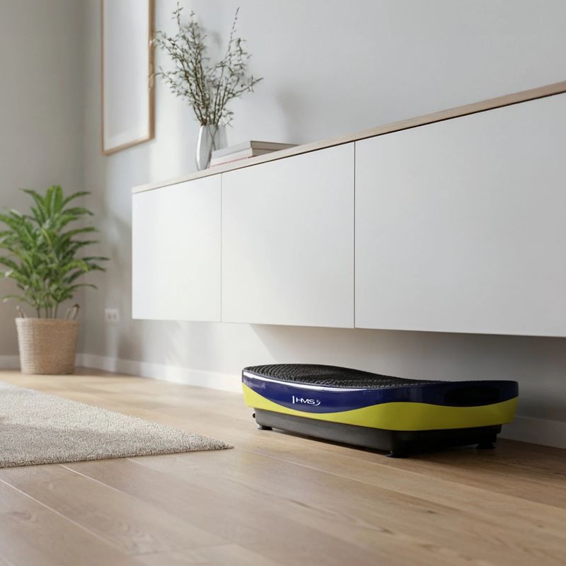Platformă cu vibrații HMS SVP11 dark blue/lime 9