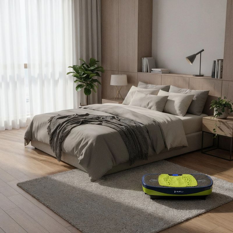 Platformă cu vibrații HMS SVP11 dark blue/lime 10