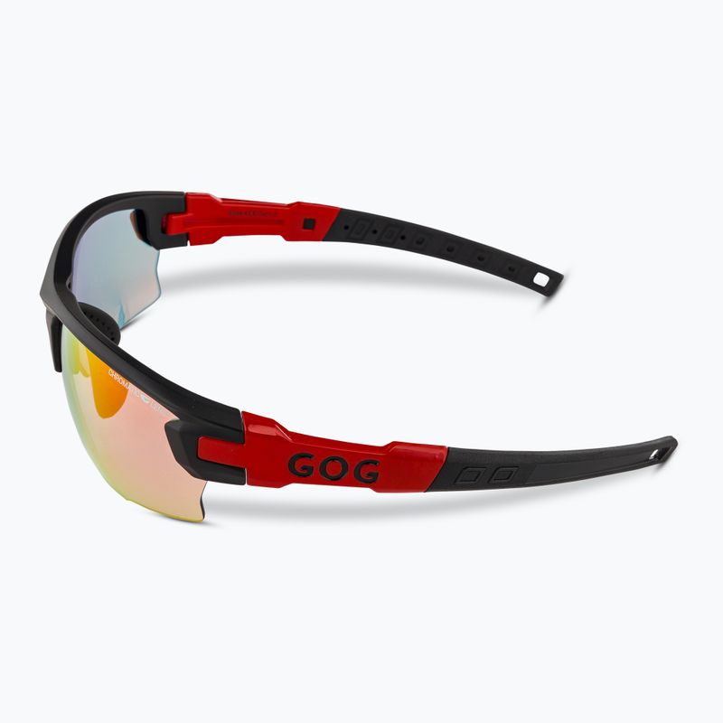 Ochelari de soare GOG Steno C matt black/red/polychromatic red 4