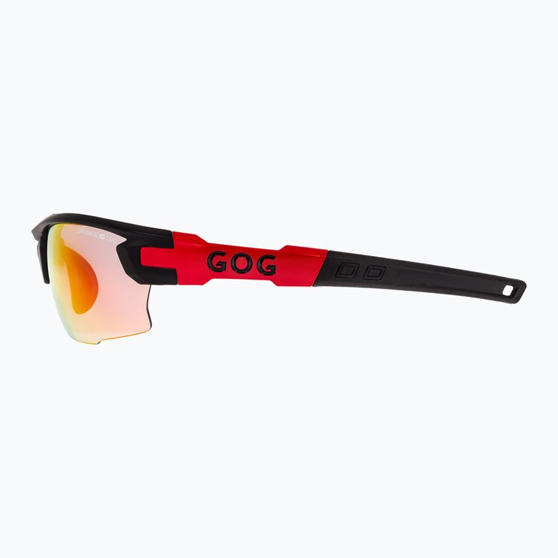 Ochelari de soare GOG Steno C matt black/red/polychromatic red 7