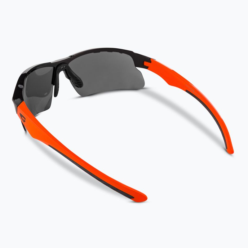 Ochelari de soare GOG Faun black/orange/flash mirror 3