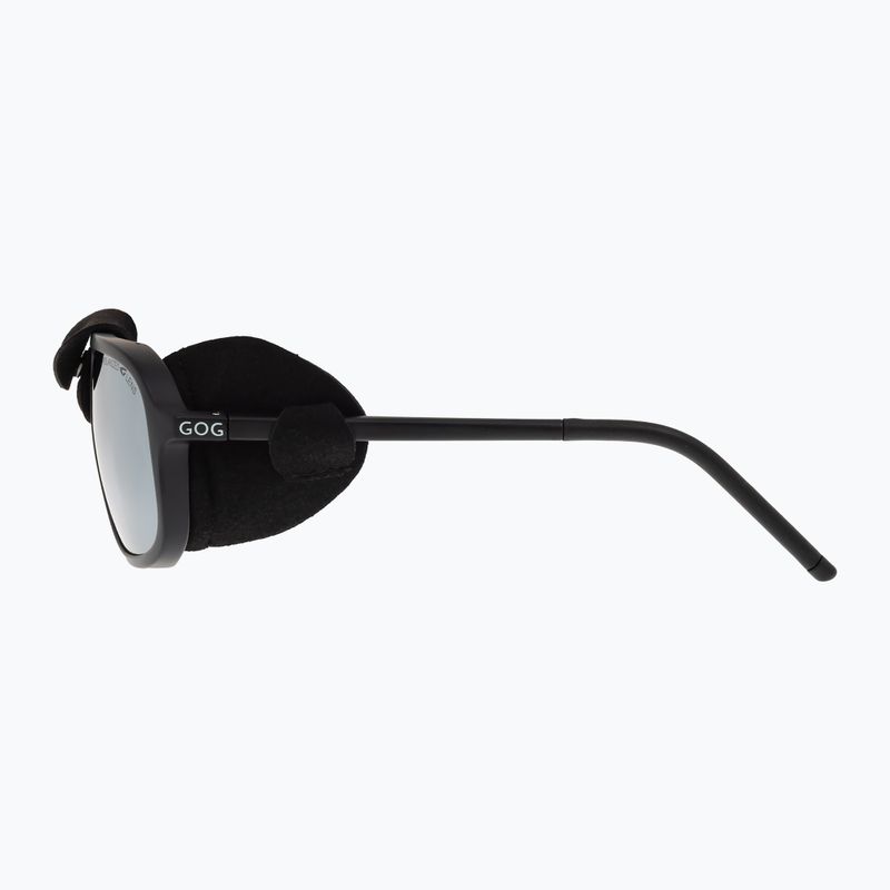 Ochelari de soare GOG Everest matt black/silver mirror 5