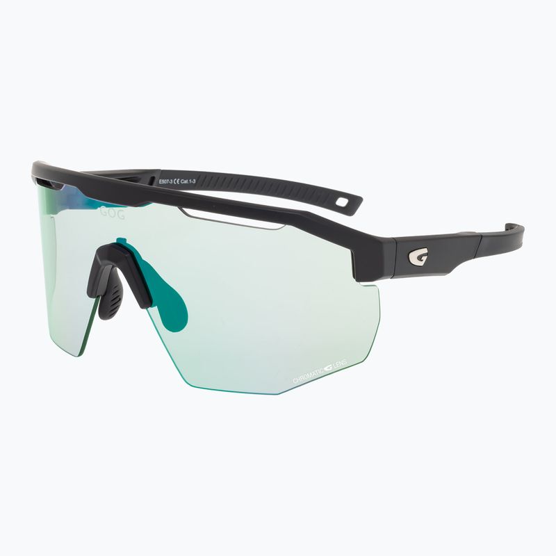 Ochelari de soare GOG Argo C matt black/polychromatic green 5