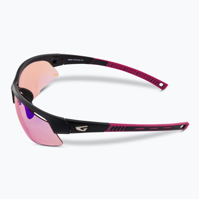 Ochelari de soare GOG Falcon C matt black/pink/polychromatic blue 4