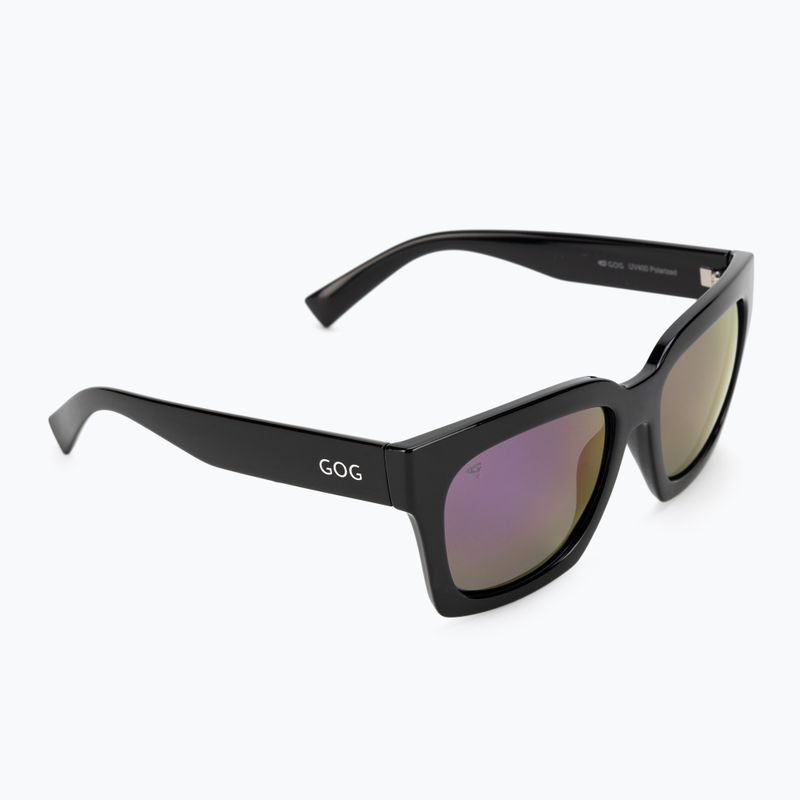 Ochelari de soare pentru femei GOG Emily fashion negru / violet policromat E725-1P