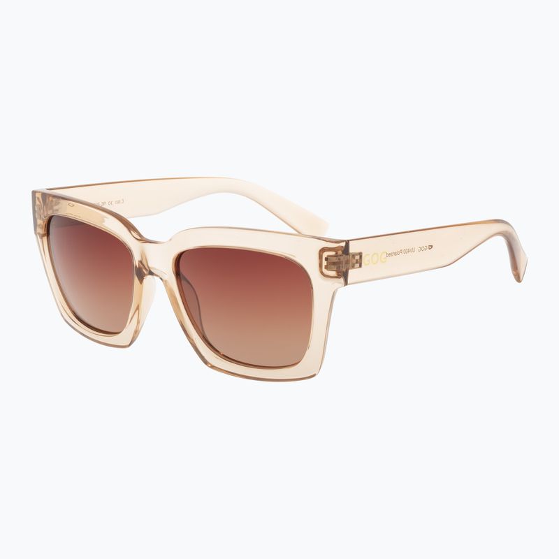 Ochelari de soare pentru femei GOG Emily fashion maro cristal / maro gradient E725-2P 6