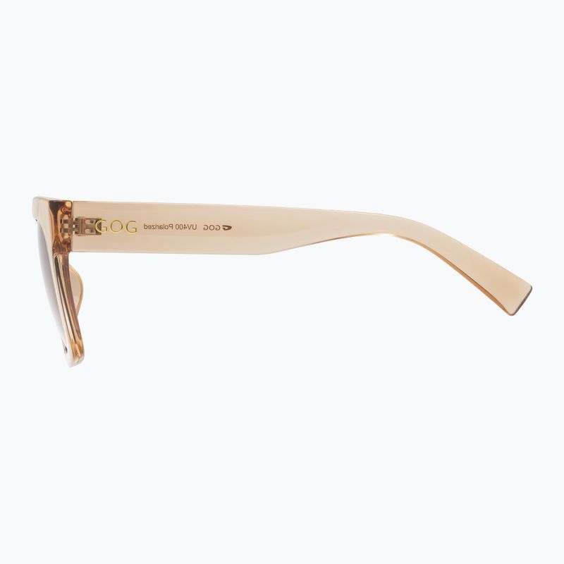 Ochelari de soare pentru femei GOG Emily fashion maro cristal / maro gradient E725-2P 8