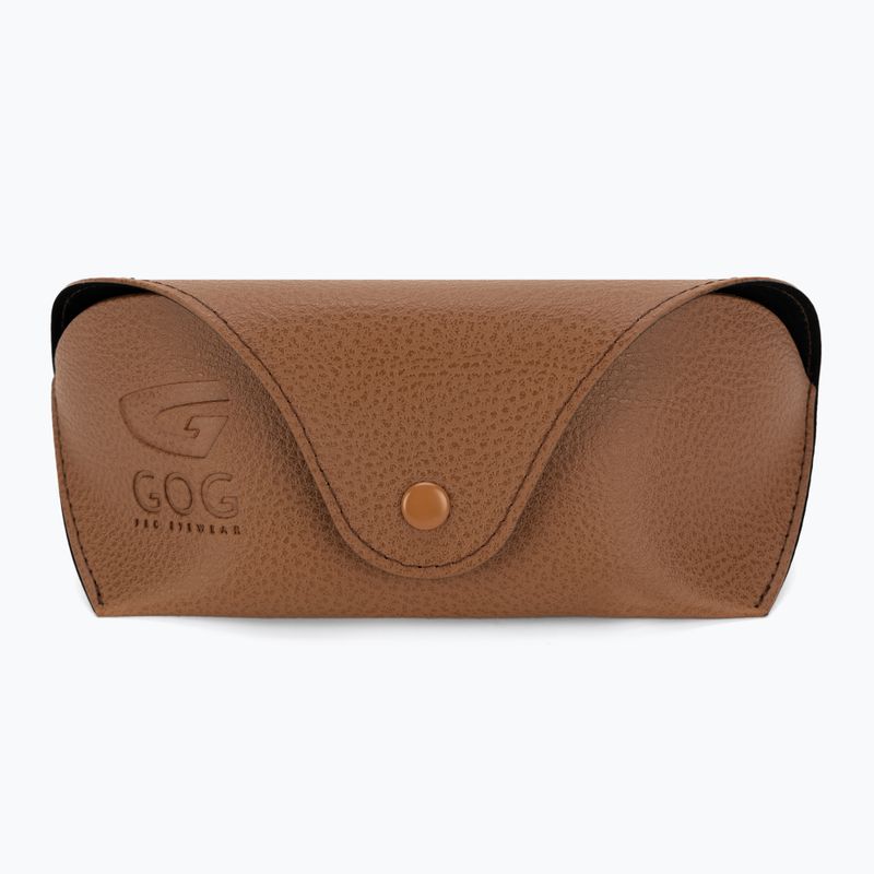 Ochelari de soare pentru femei GOG Hazel fashion negru / maro demi / gradient smoke E808-1P 5