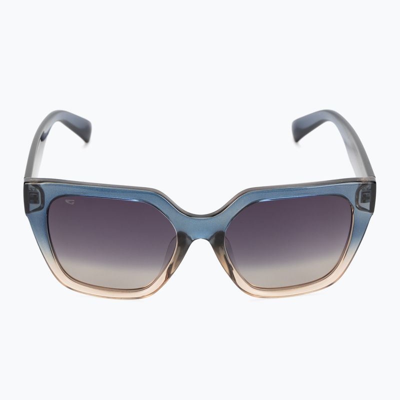 Ochelari de soare pentru femei GOG Hazel fashion cristal gri / maro / gradient fumuriu E808-2P 3