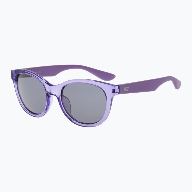 Ochelari de soare pentru copii GOG Nelia cristal violet / violet / fum E977-1P 6