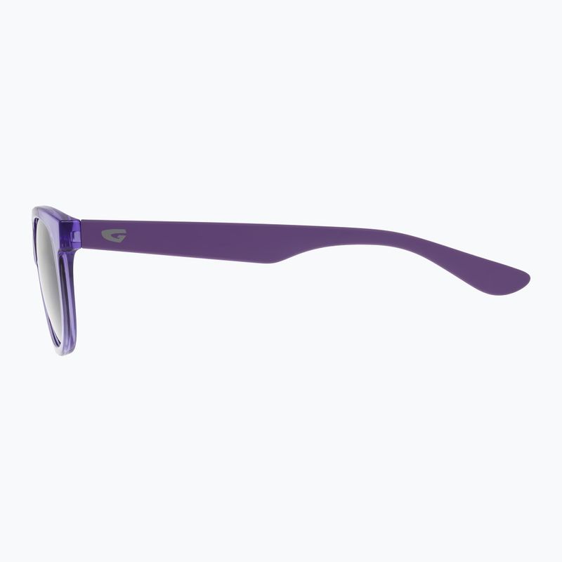 Ochelari de soare pentru copii GOG Nelia cristal violet / violet / fum E977-1P 8