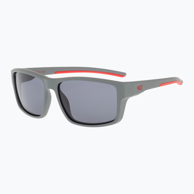 Ochelari de soare pentru copii GOG Willie matt grey/red/smoke 3