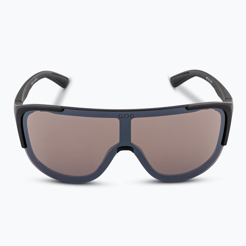 Ochelari de soare GOG Medusa matt black/silver/silver mirror 3