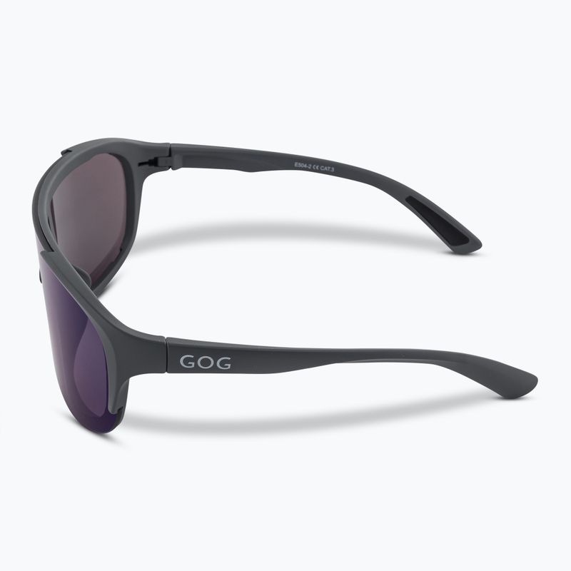 Ochelari de soare GOG Medusa matt grey/black/blue mirror 4