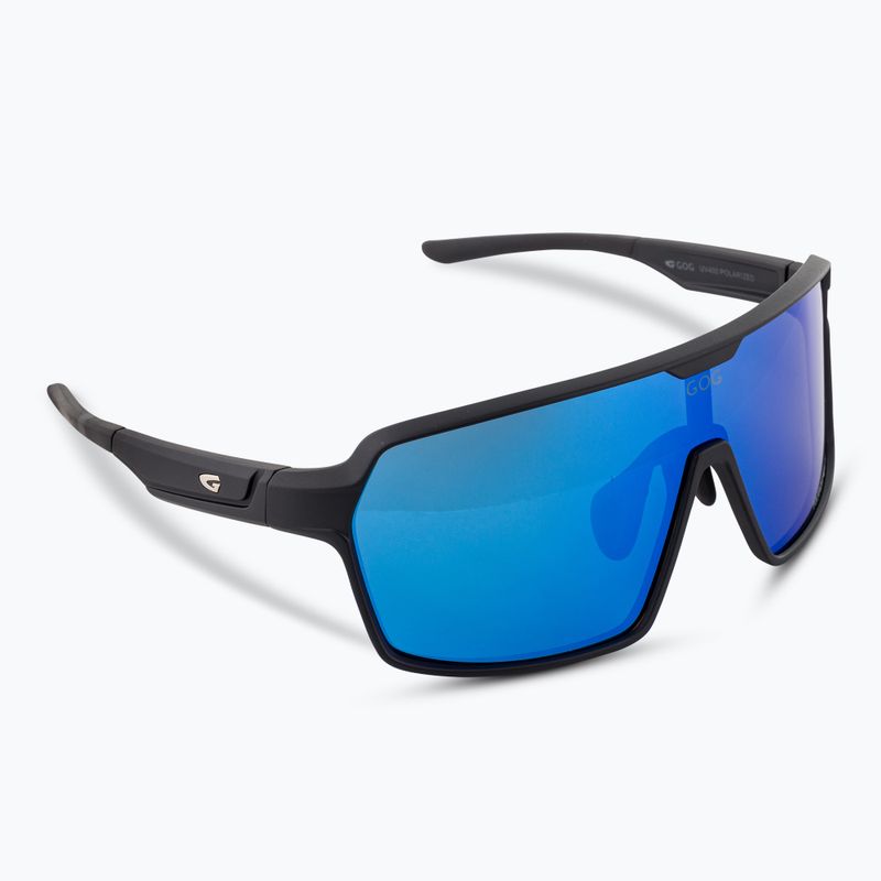 Ochelari de soare GOG Kronos matt black/polychromatic white-blue