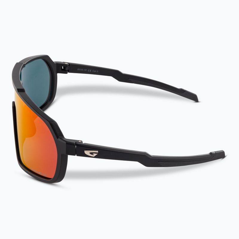 Ochelari de soare GOG Okeanos matt black/polychromatic red 4