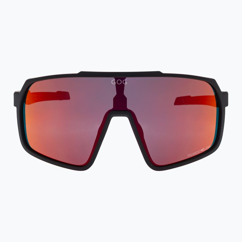 Ochelari de soare GOG Okeanos matt black/polychromatic red 6