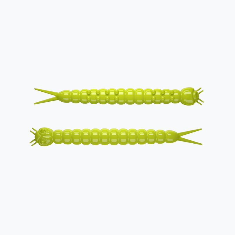 Libra Lures Slight Worm Krill momeală de cauciuc 15 buc. Galben SLIGHTWORMK38