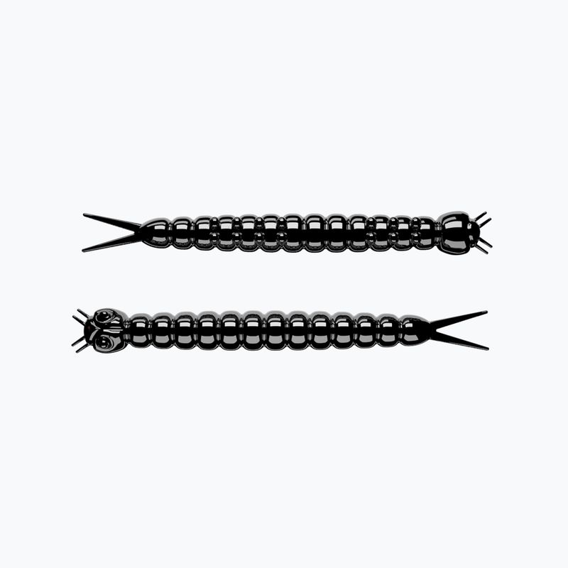 Libra Lures Slight Worm Krill momeală de cauciuc 15 buc. Negru SLIGHTWORMK38