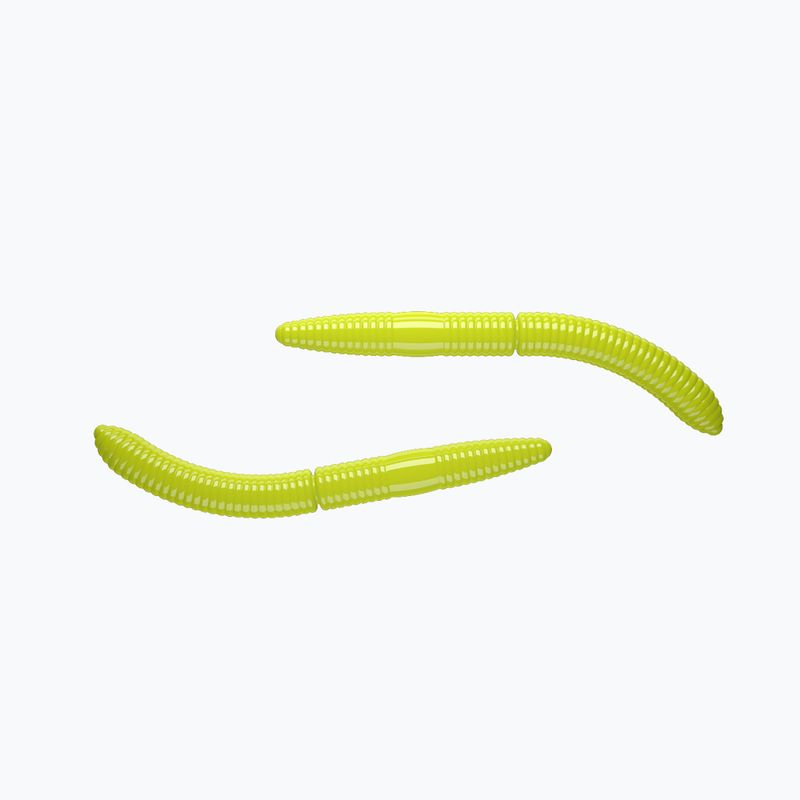 Libra Lures Fatty D'Worm Ser 8 buc. Galben argintiu fierbinte FATTYDWORMK75