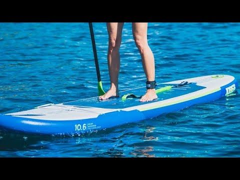 Placă SUP Jobe Aero Leona 10.6 Inflatable SUP Pachet SUP albastră 486421010-PCS. 16