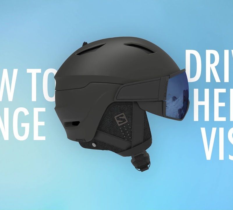 Cască de schi pentru bărbați Salomon Driver, negru, L40593200 10