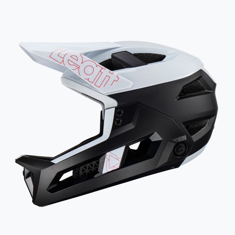 Cască de bicicletă Leatt MTB Enduro 3.0 V23 negru și alb 1023014751 8