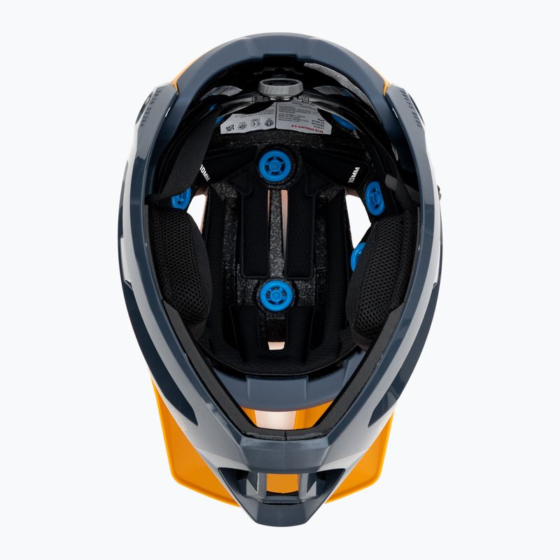 Cască de bicicletă Leatt MTB Enduro 2.0 V23 albastru marin și galben 1023014852 5