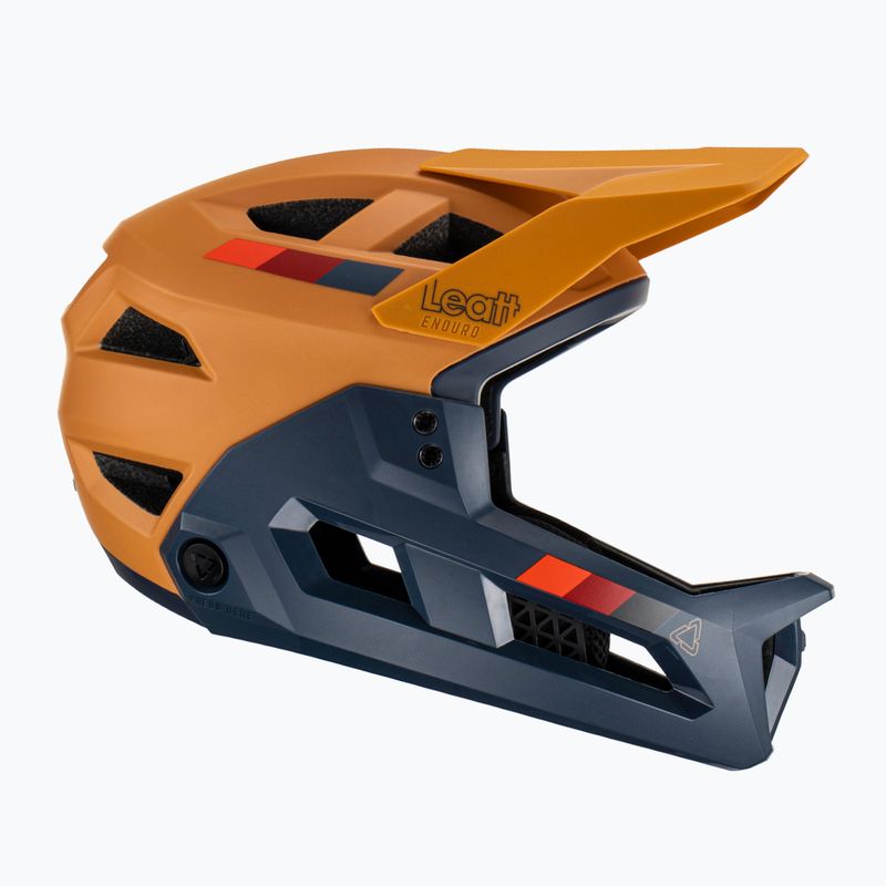 Cască de bicicletă Leatt MTB Enduro 2.0 V23 albastru marin și galben 1023014852 7