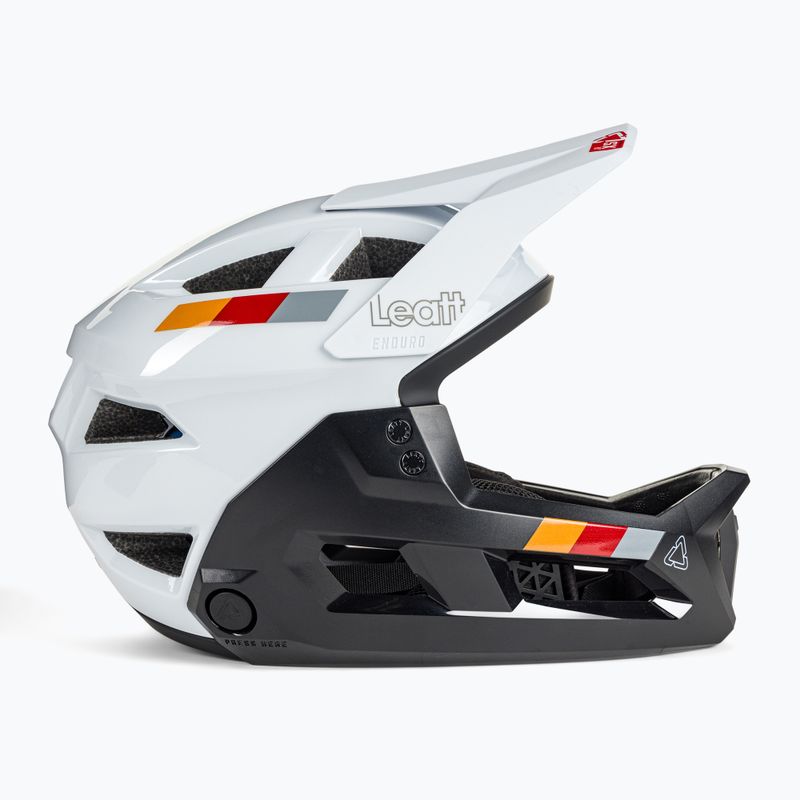 Leatt MTB Enduro 2.0 cască de bicicletă pentru copii V23 Jr alb 3