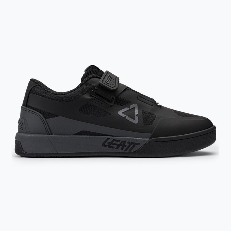 Pantofi de ciclism MTB bărbați Leatt 5.0 Clip negru 3023048255 2