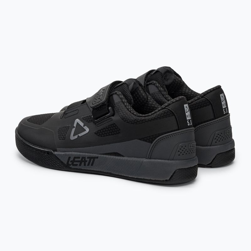 Pantofi de ciclism MTB bărbați Leatt 5.0 Clip negru 3023048255 3