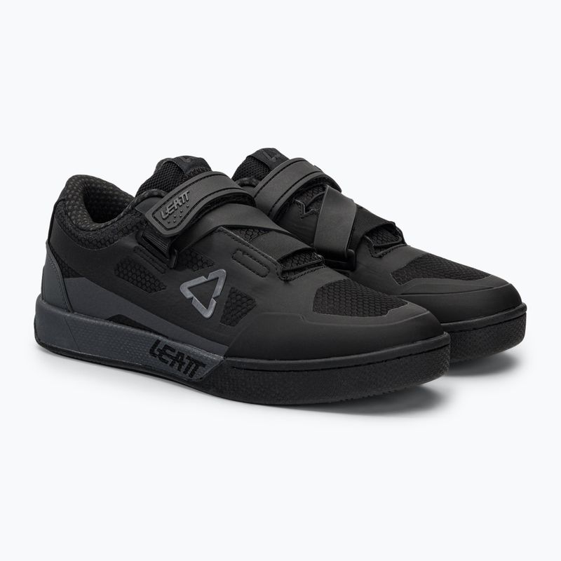 Pantofi de ciclism MTB bărbați Leatt 5.0 Clip negru 3023048255 4
