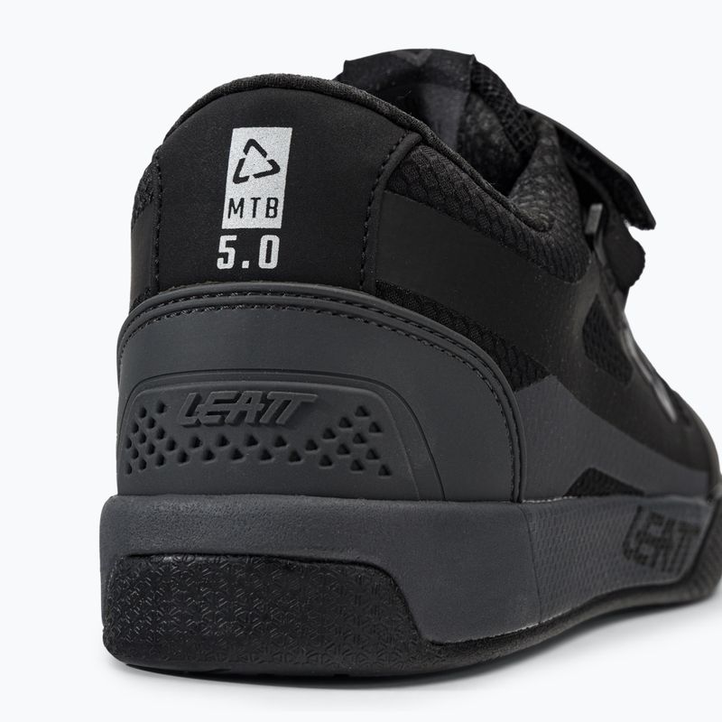 Pantofi de ciclism MTB bărbați Leatt 5.0 Clip negru 3023048255 9