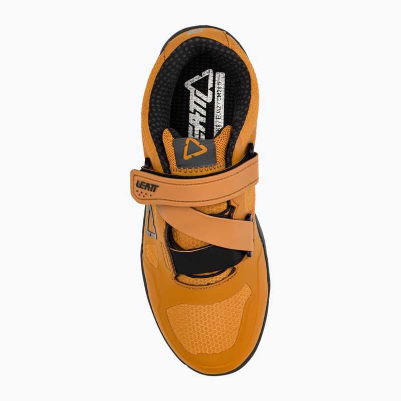 Pantofi de ciclism MTB bărbați Leatt 5.0 Clip maro 3023048303 6