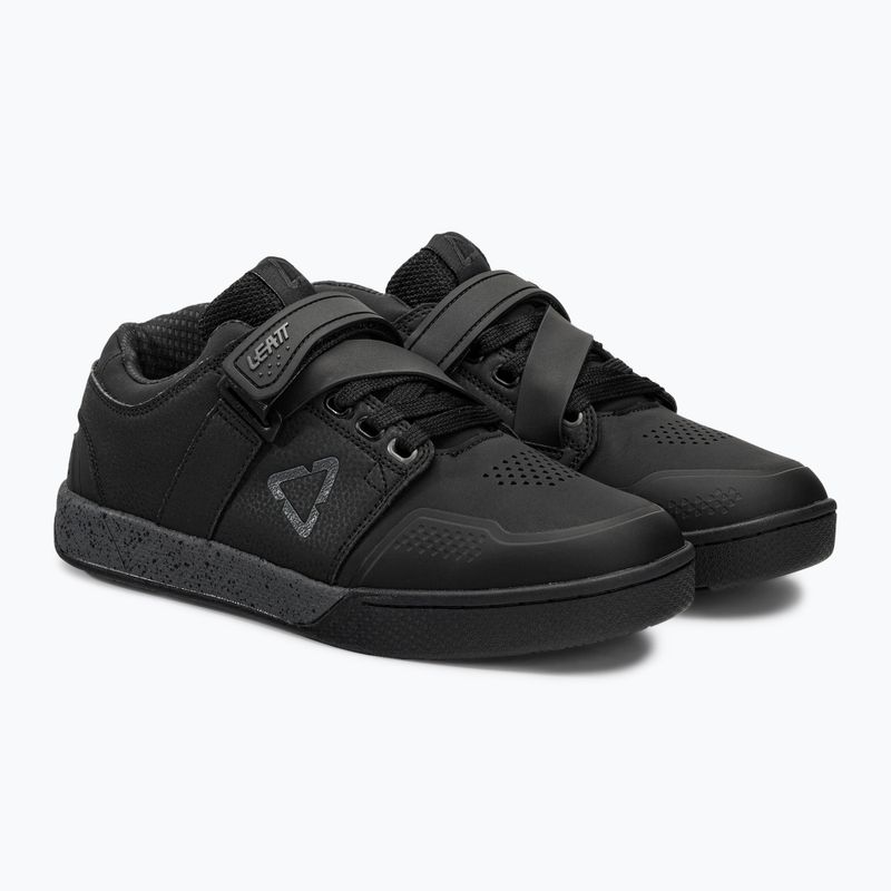 Pantofi de ciclism MTB bărbați Leatt 4.0 Clip negru 3023048403 4