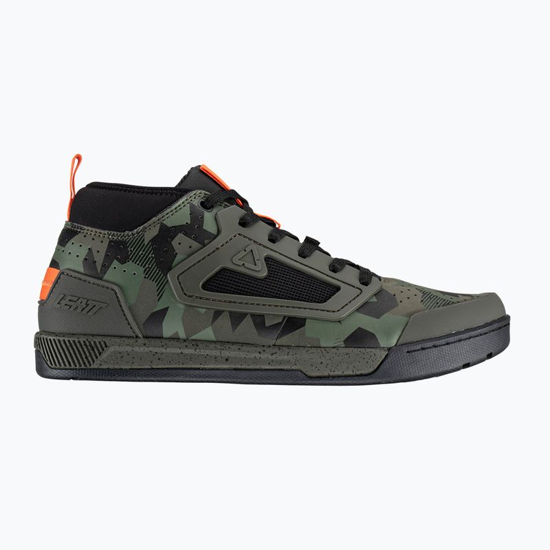 Pantofi de ciclism cu platformă pentru bărbați Leatt 3.0 Flat verde/negru 3023048655 11