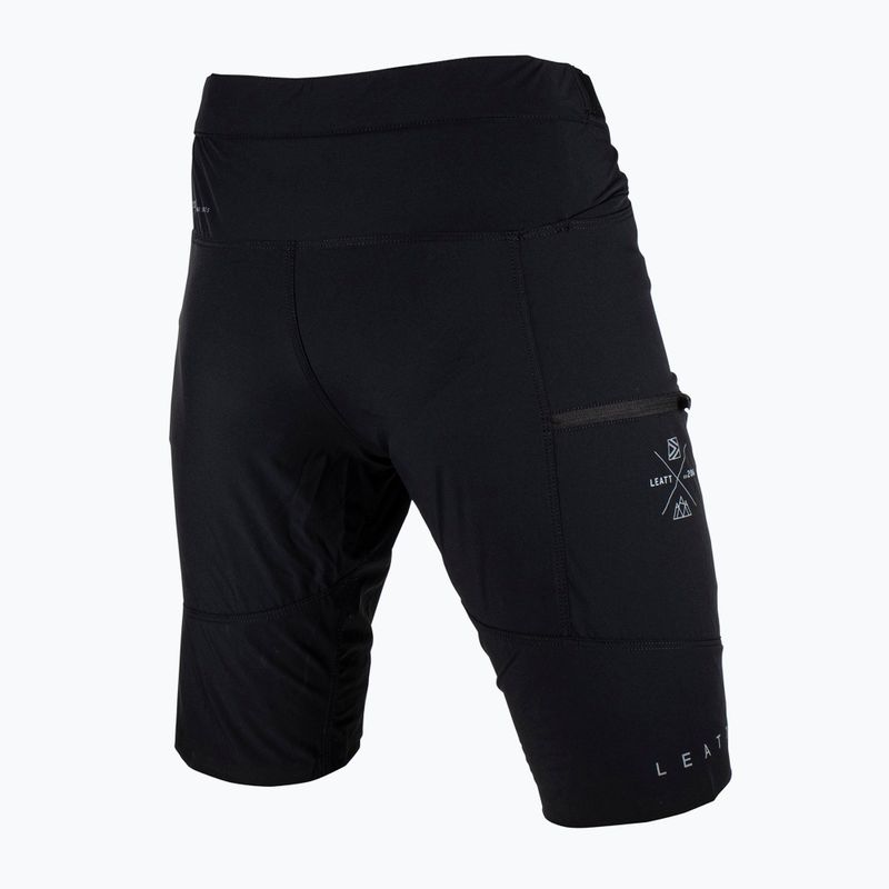 Bărbați Leatt MTB Trail 2.0 pantaloni scurți de ciclism negru 3