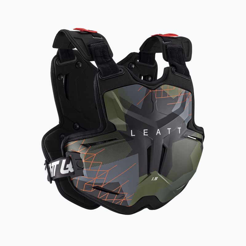 Protecție toracică Leatt 1.5 Torque verde/negru 5023050710